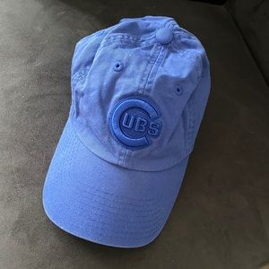 Adjustable Chicago Cubs Hat Blue